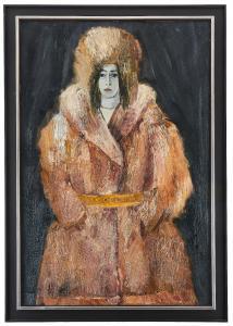 SVENSSON Wiking 1915-1979,Porträtt av kvinna,Uppsala Auction SE 2021-01-26