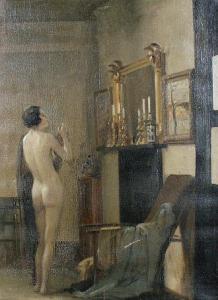 SWAIN Leopold Lemage 1910-1918,Interior - The model's corner,Bonhams GB 2009-06-02