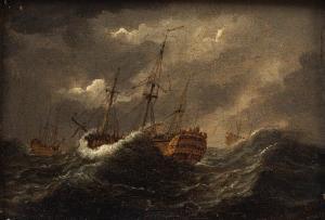 SWAINE Francis 1725-1782,Shipping in a rough sea,Bonhams GB 2024-02-12