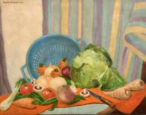 SWAINSON Douglas,A still life of mixed vegetables,1968,John Nicholson GB 2021-06-23