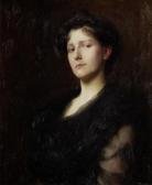 SWAISH Frederick George 1879-1931,Portrait of a woman in black,Bonhams GB 2013-09-10