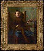 SWAISH Frederick George,Young boy sitting in an Orkney chair playing with ,Tennant's 2020-03-21