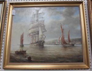 SWAN Edward 1800-1900,Sailing Vessels in Coastal Waters,Tooveys Auction GB 2017-07-12