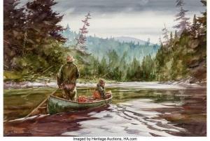 SWAN John 1948,Fly Fishing at Kennebago,1975,Heritage US 2022-09-08