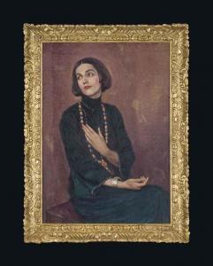 SWAN Paul 1884-1972,Portrait of Isadora Duncan,1922,Christie's GB 2014-09-04