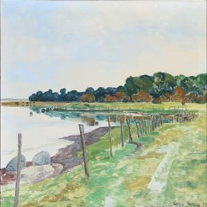 SWANE Lars 1913-2002,Landscape,1959,Bruun Rasmussen DK 2012-12-03