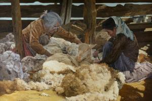 SWANSON Ray 1937-2004,The Sheepshearers,Jackson Hole US 2024-02-17