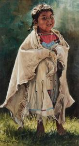 SWANSON Ray 1937-2004,Young Navajo Girl,Scottsdale Art Auction US 2024-04-12