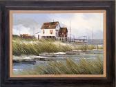 SWAYHOOVER Albert 1931-2017,Coastal House,1975,Ro Gallery US 2018-10-30
