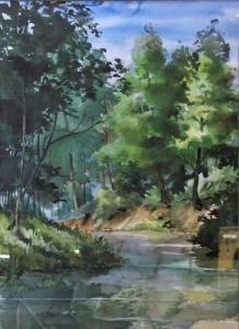 SWEANY Paul J. 1927-2009,Tranquil Landscape,Wickliff & Associates US 2018-09-13