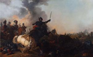 SWEBACH DESFONTAINES Jacques Francois J 1769-1823,Choc de cavalerie,Kapandji Morhange FR 2023-04-28