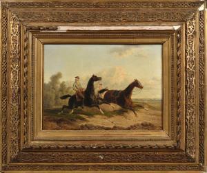 SWEBACH Edouard Bernard 1800-1870,Scène de chasse,Beaussant-Lefèvre FR 2023-03-17
