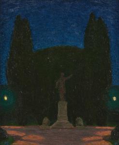 SWEDLUND Pelle 1865-1947,Karl XII:s torg,1914,Bukowskis SE 2025-06-11