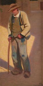 SWEDLUND Pelle 1865-1947,Tiggaren från Concarneau,1893,Bukowskis SE 2024-06-11