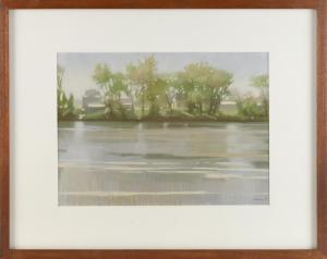 SWEENEY Robert T,View of the Connecticut River,1985,Eldred's US 2019-05-31