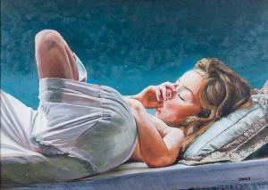 SWEET David,Resting,Gormleys Art Auctions GB 2014-12-16