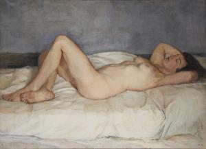SWEET George 1885-1896,Reclining nude,Rosebery's GB 2023-03-14