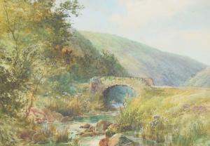 SWEET William Henry 1889-1943,'Robbers Bridge Doone Valley, Exmoo,Gardiner Houlgate GB 2019-11-28