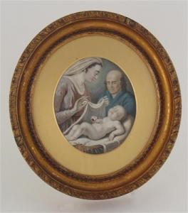 SWERTNER Johannes 1746-1813,Virgin and child with St Joseph,1795,Woolley & Wallis GB 2007-07-16