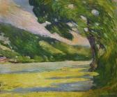 SWIEYKOWSKI Alfred 1869-1953,Paysage avec la rivière,Boisgirard & Associés FR 2007-11-21