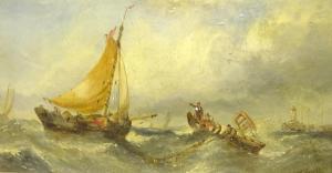 SWIFT John Warkup,Fishing Boats Hauling Nets in Stormy Seas,David Duggleby Limited 2020-03-06