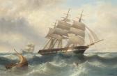 SWIFT John Warkup,The Amoor running under reduced sail in the Channe,1868,Christie's 2004-02-10