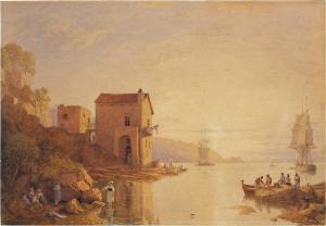 SWINBURNE Edward 1765-1847,A fisherman\’s house, Sorrento, Bay of Naples,Sotheby's GB 2023-07-06