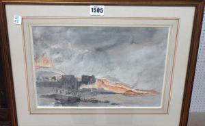 SWINBURNE Edward 1765-1847,Vesuvius erupting,Bellmans Fine Art Auctioneers GB 2016-08-02