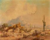 SWING David 1864-1945,Mountain and Desert,1937,William Doyle US 2023-11-08