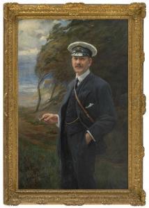 SWINSTEAD George Hillyard 1860-1926,Portrait of Major R. Sloan Stanley,1916,Eldred's US 2018-11-15