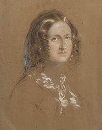 SWINTON James Rannie 1816-1888,Portrait of Selina Connolly,1854,Adams IE 2010-10-05