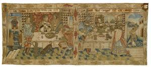 SWISS SCHOOL,THE BANQUET OF KING AHASUERUS AND QUEEN ESTHER,1548,Sotheby's GB 2016-04-12