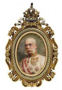 SWOBODA Josefine 1861-1924,Kaiser Franz Joseph,1899,Scheublein Art & Auktionen DE 2017-12-01
