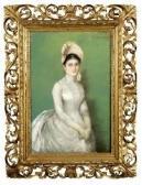 Swodoba Karl 1824-1870,Ritratto di giovane donna,Finarte IT 2005-02-25