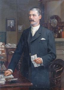 SWYNNERTON Frederick 1858-1918,portrait of a m ker esq, simla, india,1896,Bonhams GB 2006-04-03