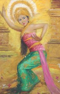 SYAHDAN Lubis 1972,Balinese Dancer,2006,Sidharta ID 2018-08-25