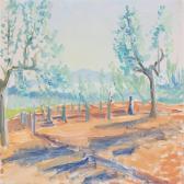 SYBERG Ernst 1906-1981,Olive plantation,1957,Bruun Rasmussen DK 2014-06-09