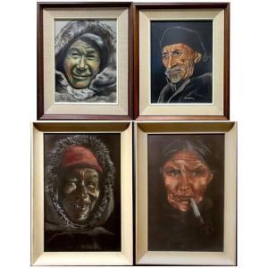 SYKES E.M 1900-1900,PORTRAIT STUDIES,Waddington's CA 2017-01-28