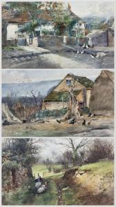 SYKES John Gutteridge 1866-1941,Poultry in the Farmyard,David Duggleby Limited GB 2024-04-04