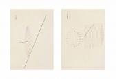 SYLVESTER HOUEDARD Dom,(i) Untitled (Oval with Two Supporting Lines),1969,Christie's 2013-04-17