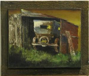 SYLVESTRI Chas,Antique Car in a Shed,Clars Auction Gallery US 2007-03-31