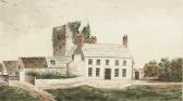 SYMES Sandham 1807-1894,Ballybrittain Castle,1837,Christie's GB 2009-05-07