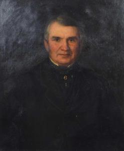 SYMONDS William Robert 1851-1934,Male portrait,1872-4,Peter Wilson GB 2023-07-13