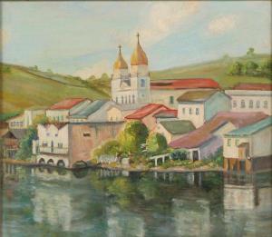 symons louise g 1905-1992,Brazilian coastal town,Ripley Auctions US 2009-03-22