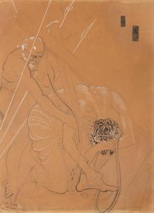 SYMONS Mark Lancelot,Christ carrying his cross,1934,Bellmans Fine Art Auctioneers 2024-03-28