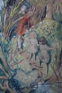 SYMONS Mark Lancelot 1887-1935,figures in woodland,Reeman Dansie GB 2021-04-27