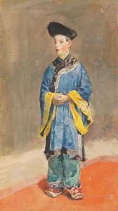 SYMONS William Christian,Boy in an oriental costume,Bellmans Fine Art Auctioneers 2024-03-28