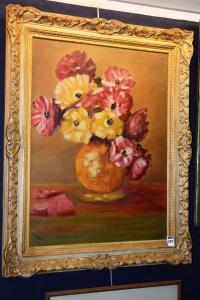SZANEL C,Vase of Peonies,Shapes Auctioneers & Valuers GB 2014-10-04