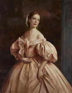 SZCZESNY KWARTA Feliks 1894-1980,Portrait of Valerie Hobson,Rosebery's GB 2023-11-29