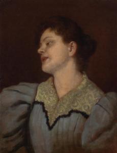 SZEKELY VON ADAMOS Bertalan 1835-1910,Portrait Of A Woman,Pinter HU 2023-12-18